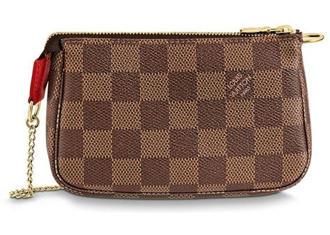 lv pochette accessoires damier ebene|Mini Pochette Accessoires Damier Ebene .